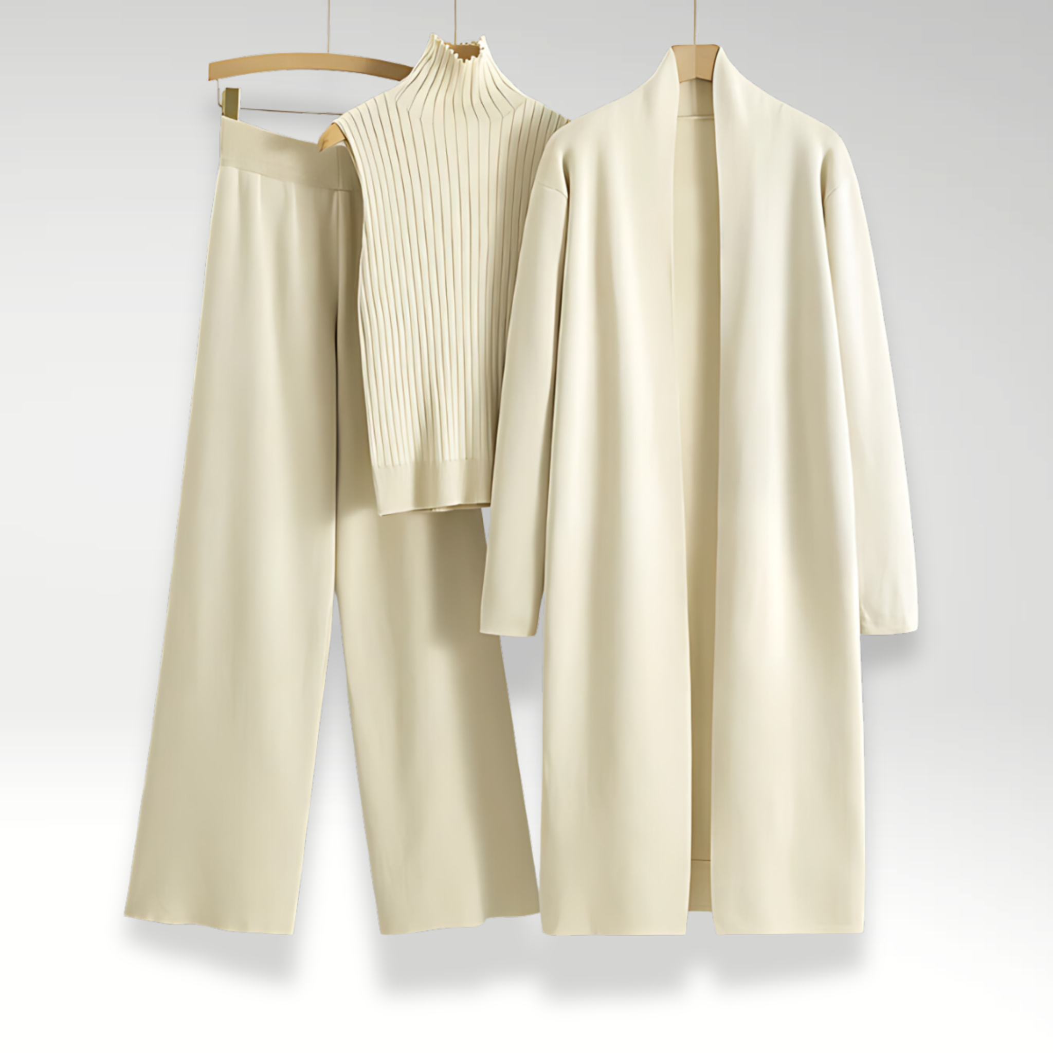 Reveré™ | Luxury Three-Piece Knit Set