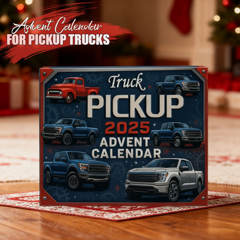 Pickup Truck Advent Calendar