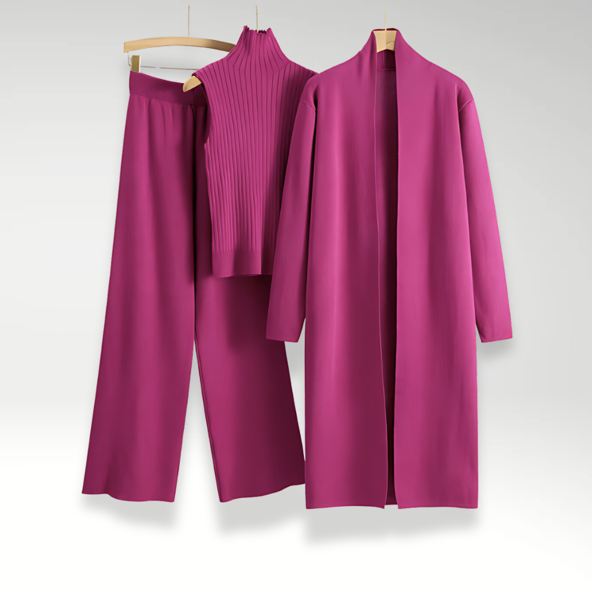 Reveré™ | Luxury Three-Piece Knit Set