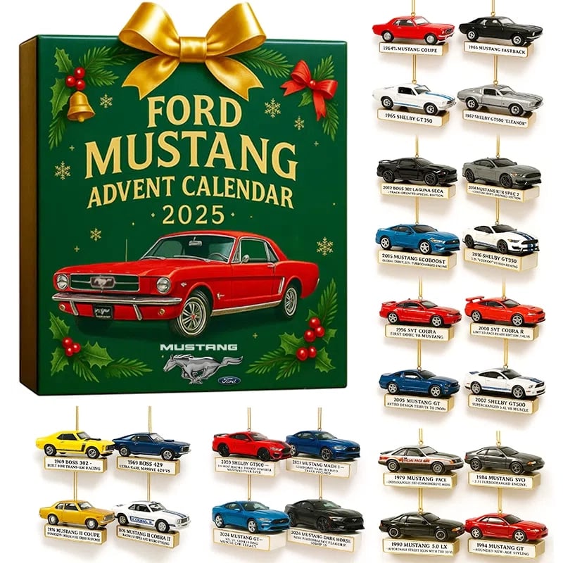 Ford Mustang⢠Advent Calendar 2025