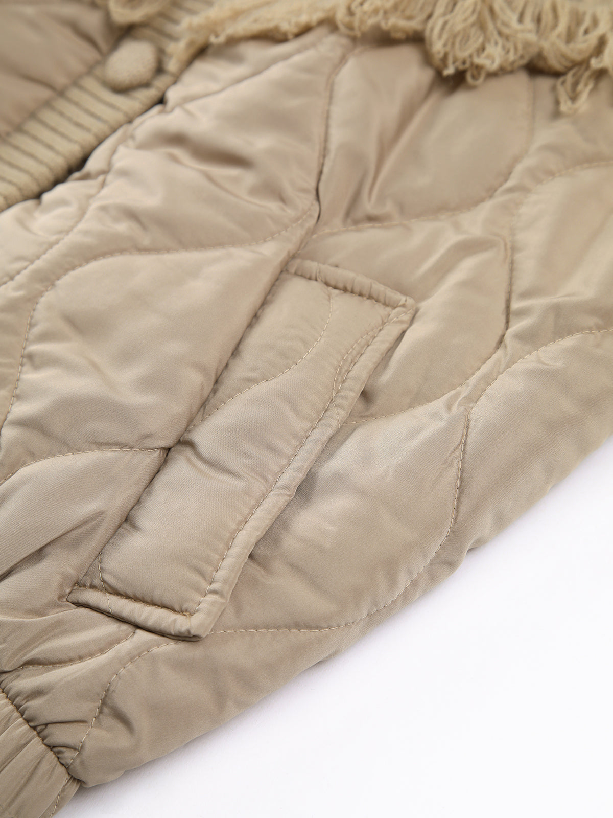 Reveré™ | Quilted Sweater Jacket in Patchwork