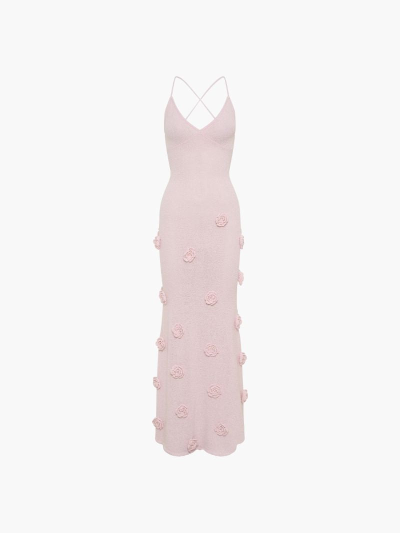 Reveré™ | Long Dress with Roses