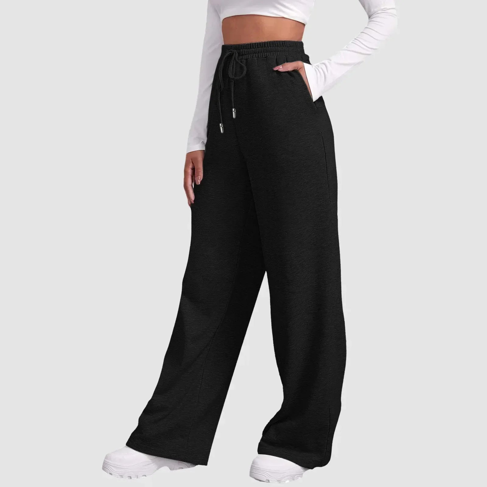 Reveré™ | Casual Wide Leg Joggers