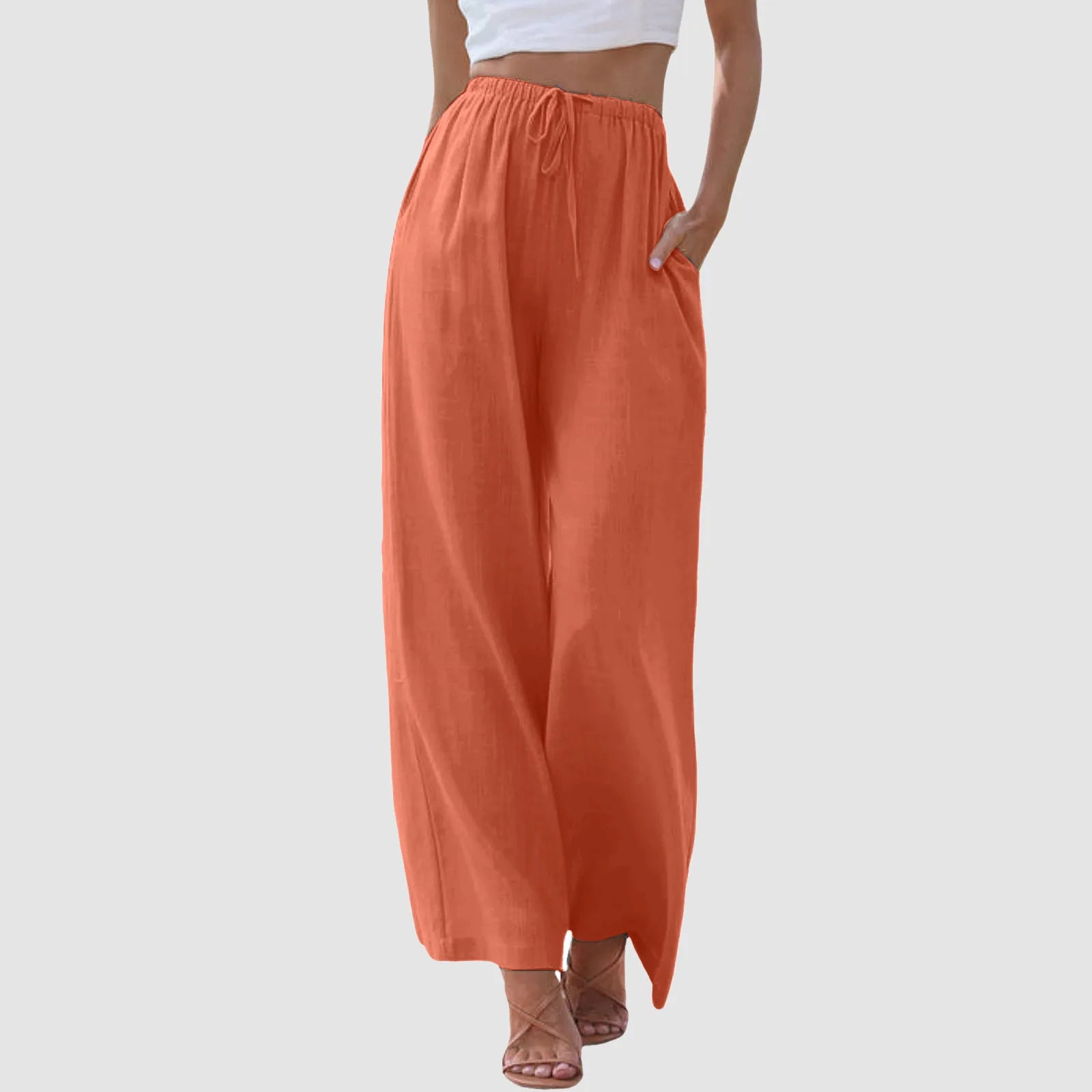 Reveré™ | High-Waisted Wide-Leg Pants