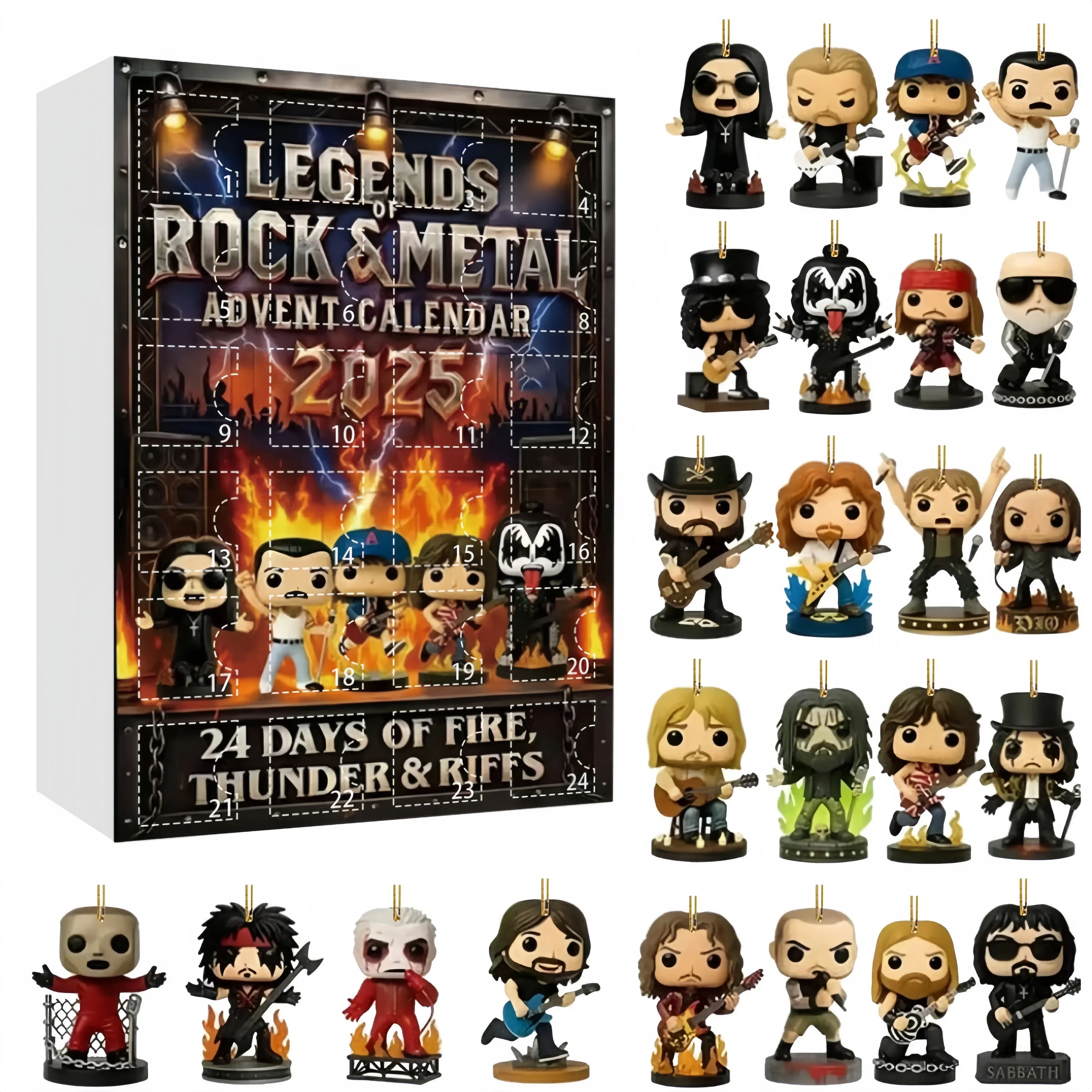 Legends of Rock & Metal™ 2025 Advent Calendar