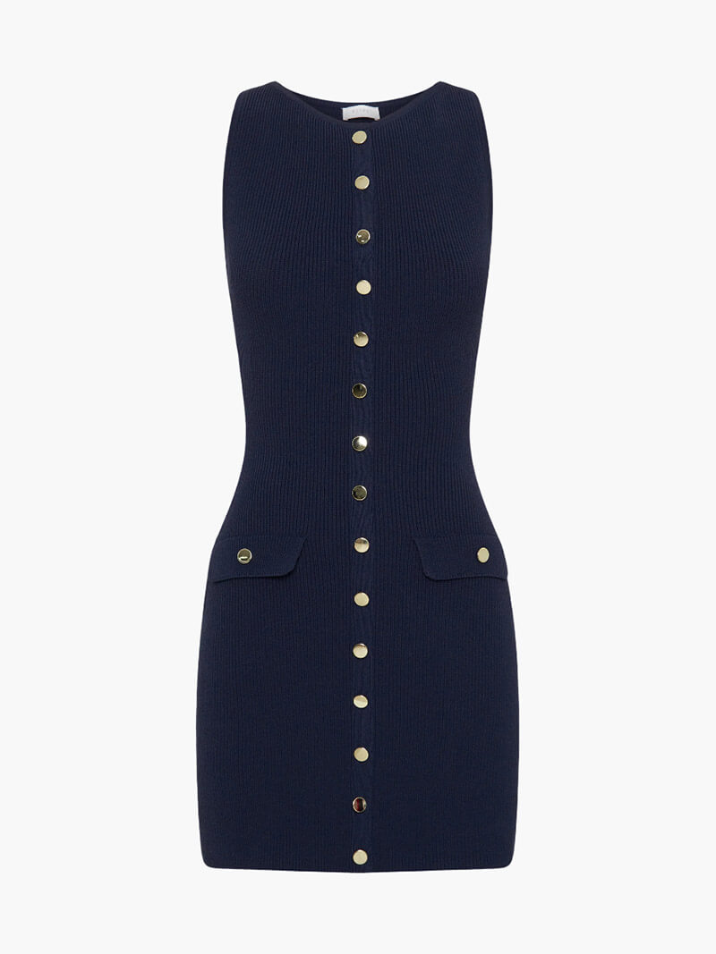 Reveré™ | Mini dress with buttons