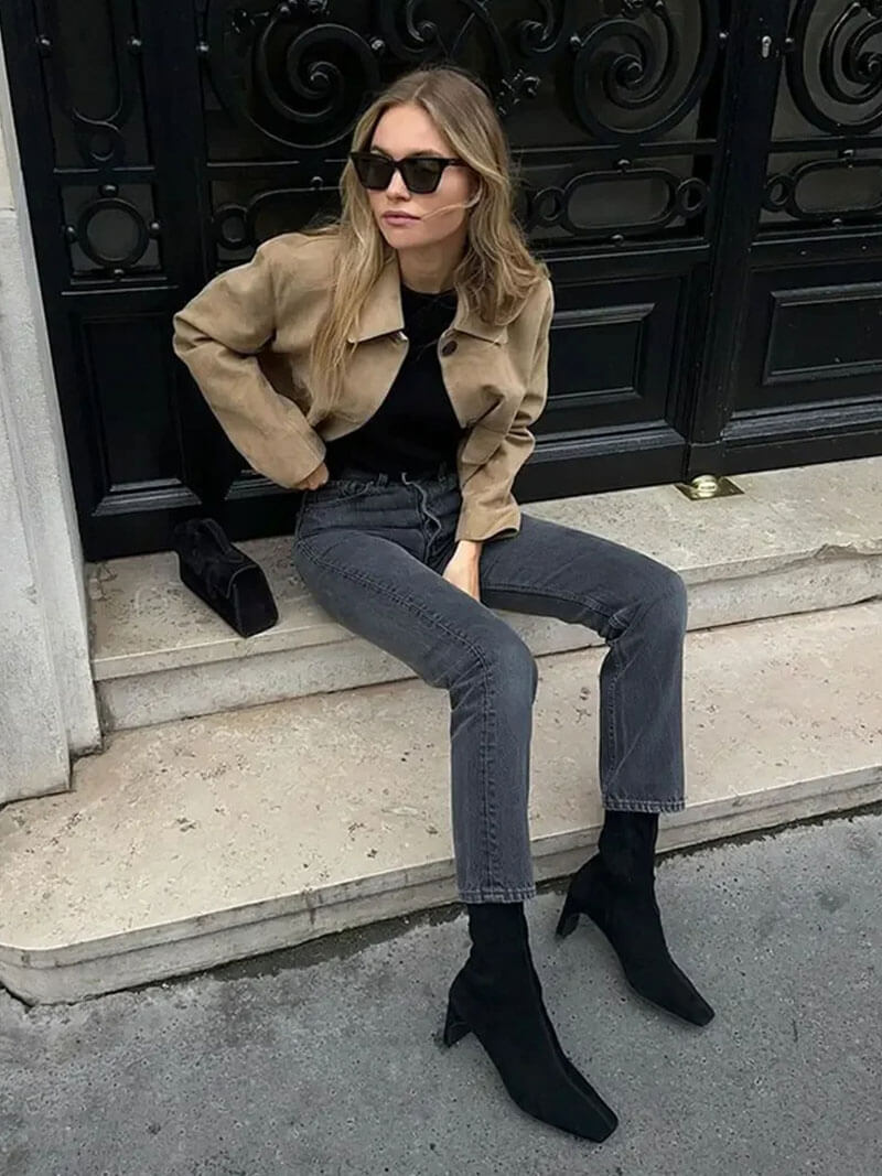 Reveré™ | Faux Suede Jacket