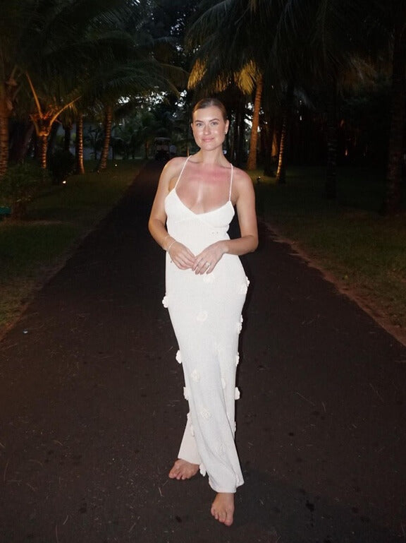Reveré™ | Long Dress with Roses