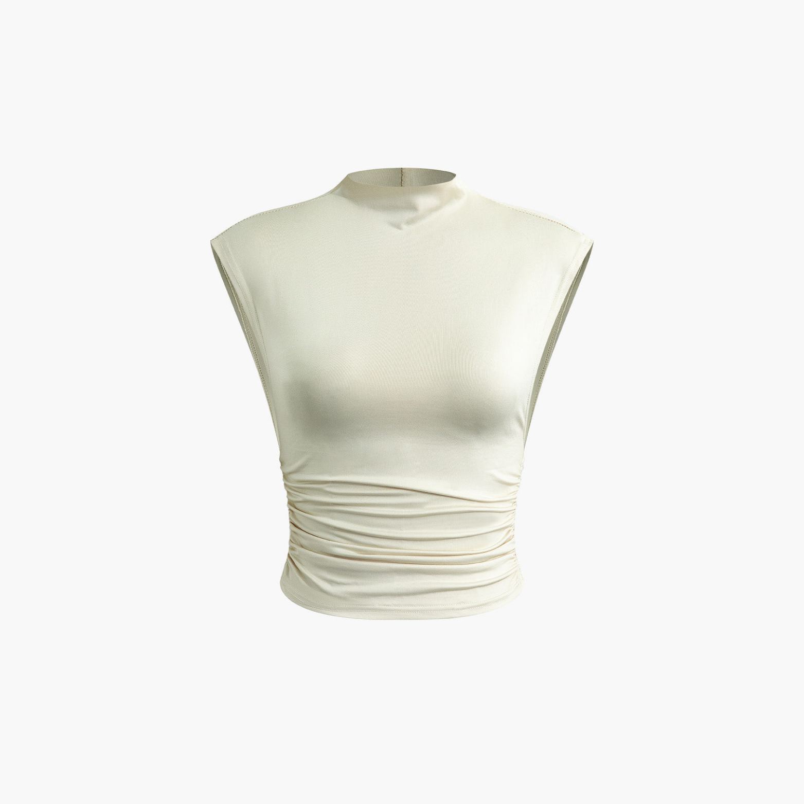 Reveré™  | Draped High Neck Top
