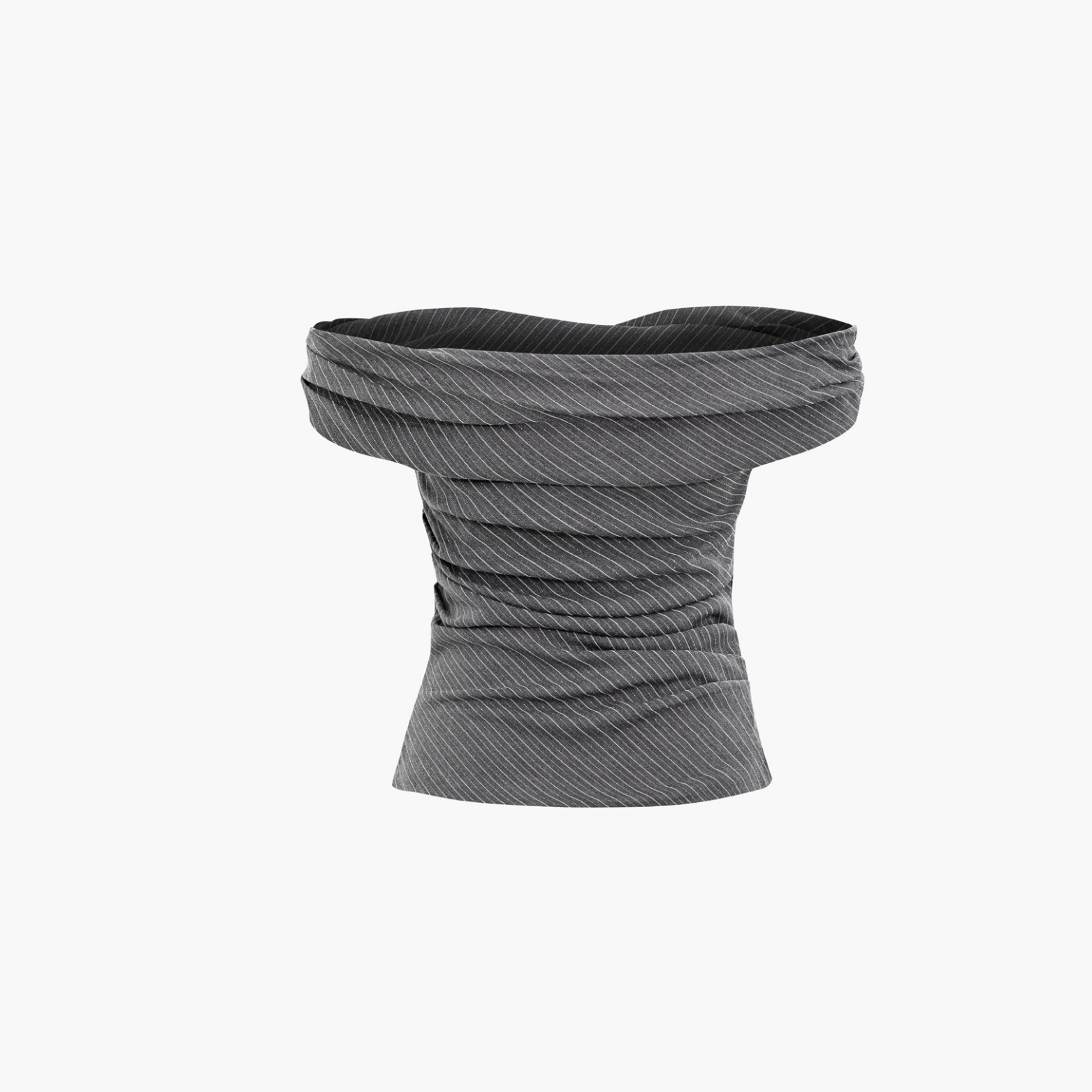 Reveré™  | Striped Off-Shoulder Top