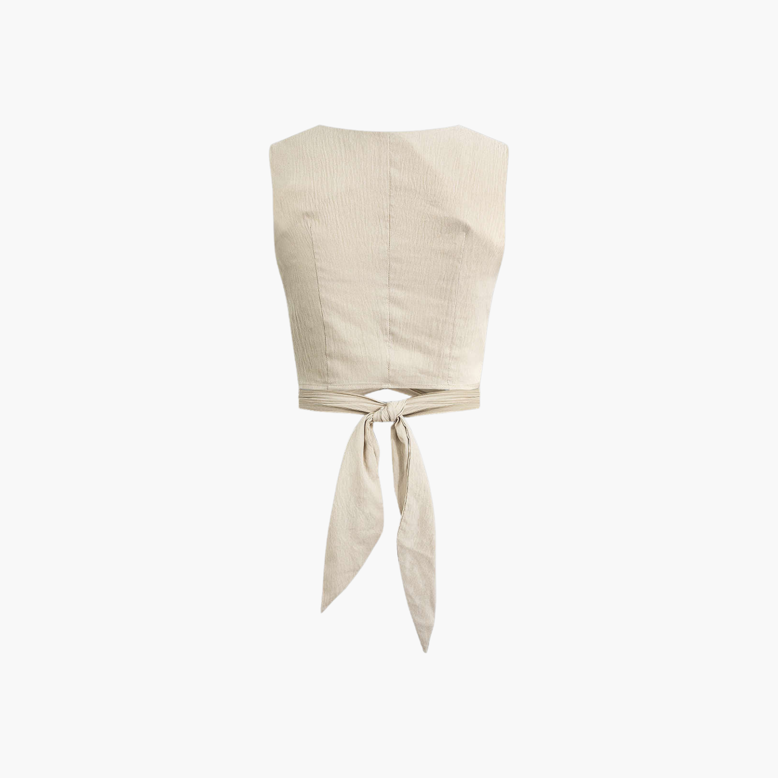 Reveré™ | Cropped Wrap Top with Bow
