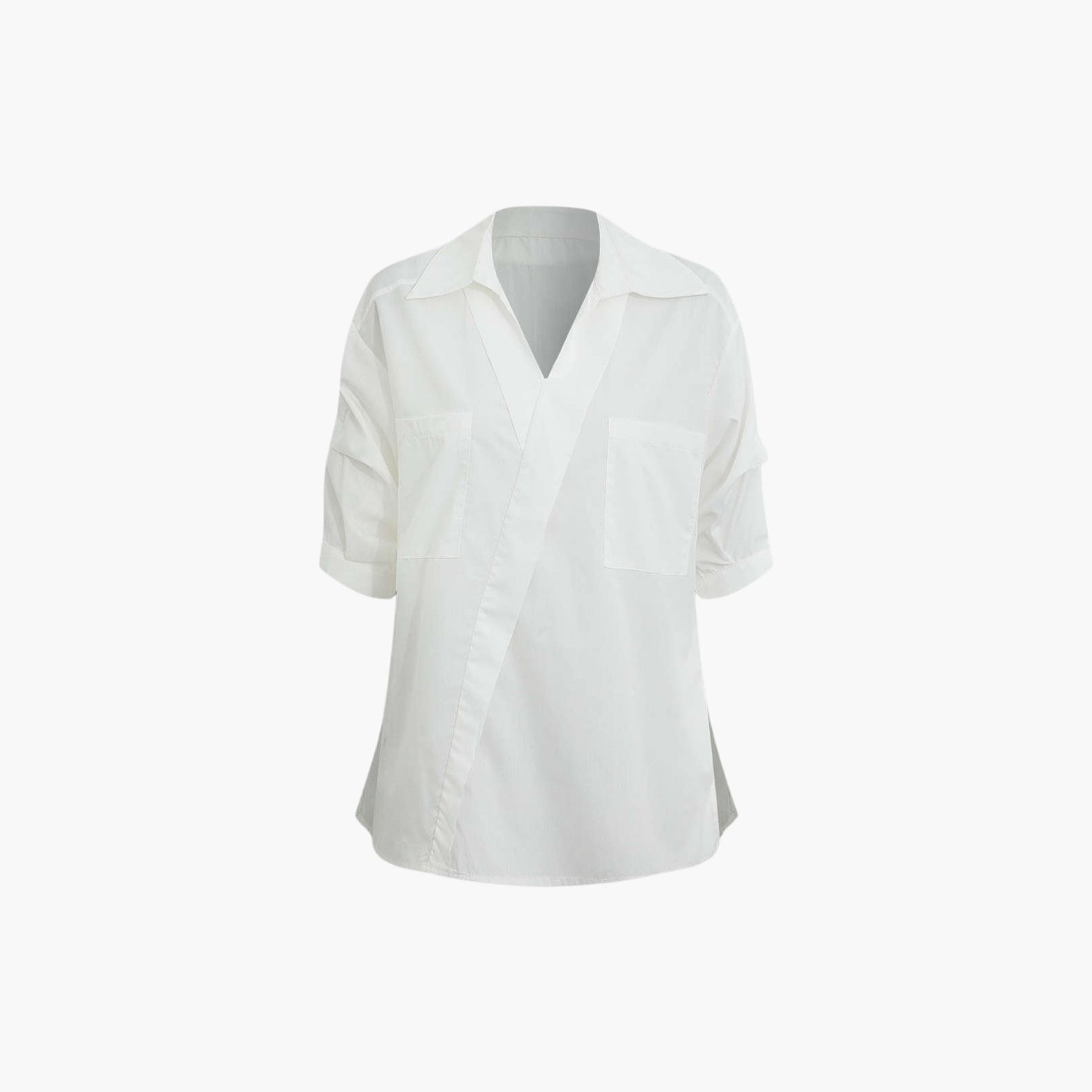 Reveré™ | Casual Crossed Blouse