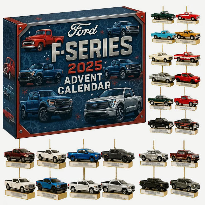 Pickup Truck Advent Calendar