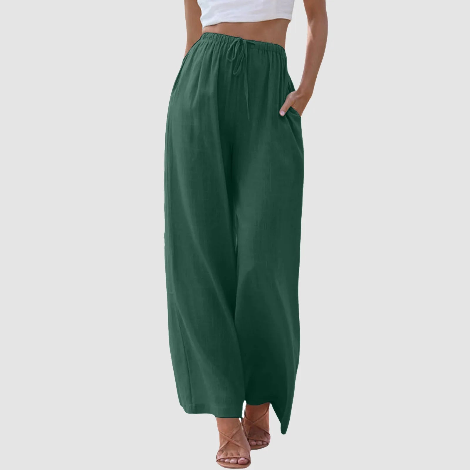 Reveré™ | High-Waisted Wide-Leg Comfort Pants