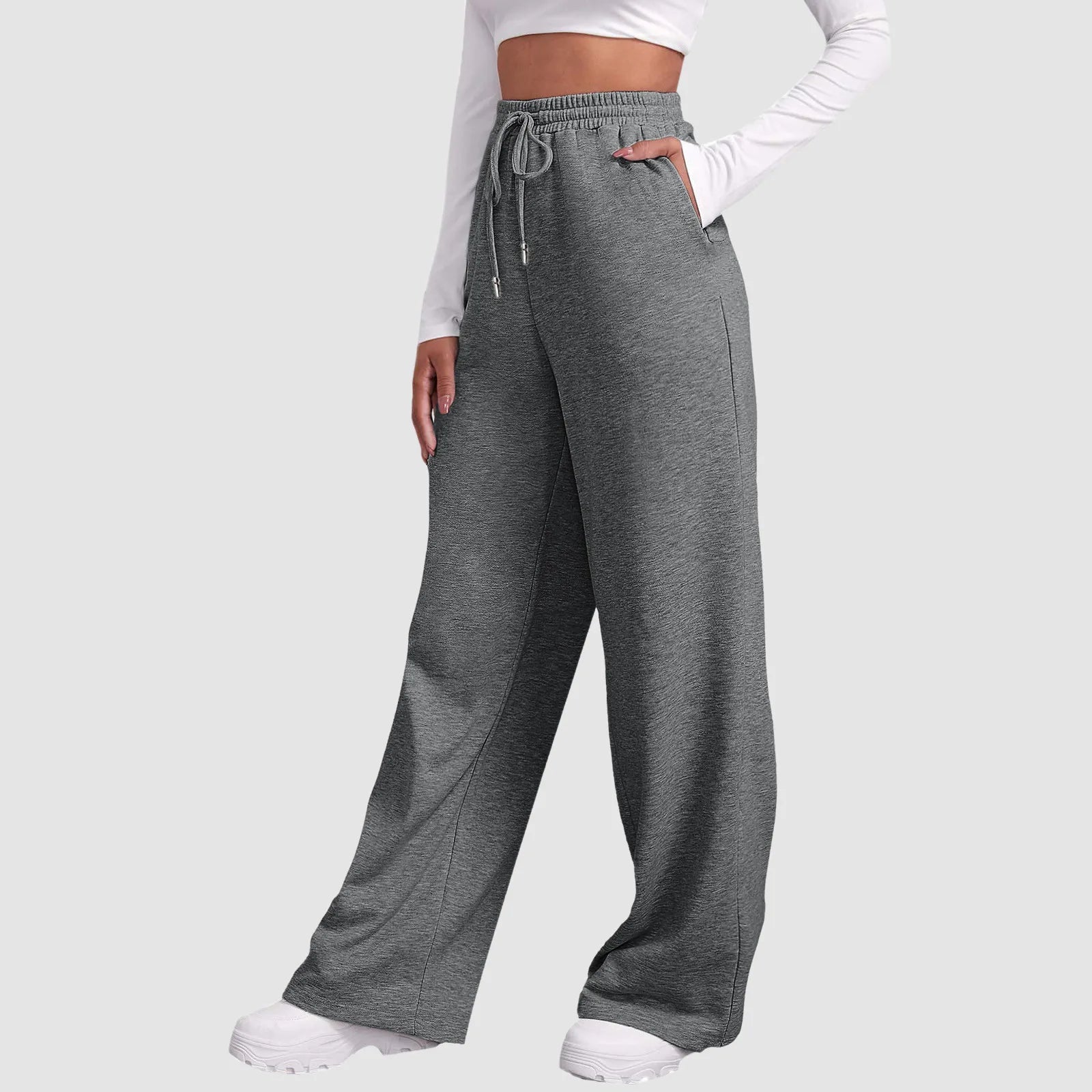 Reveré™ | Casual Wide Leg Joggers