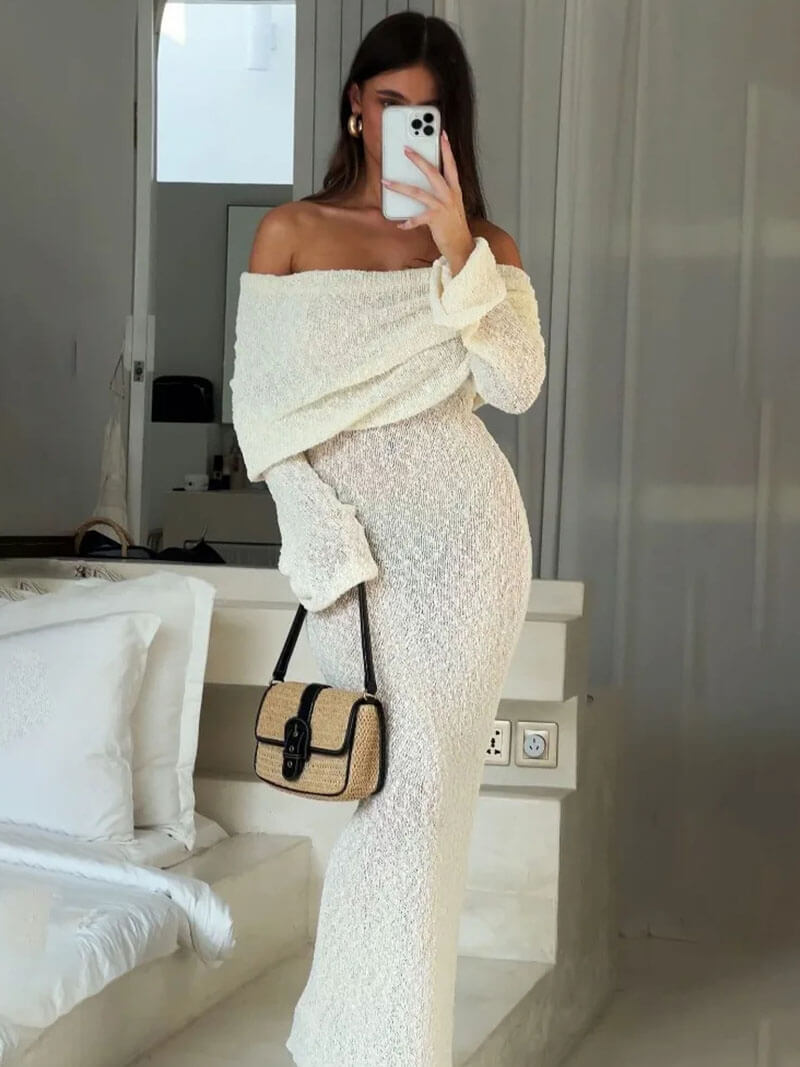 Reveré™  | Long Wrapped Dress