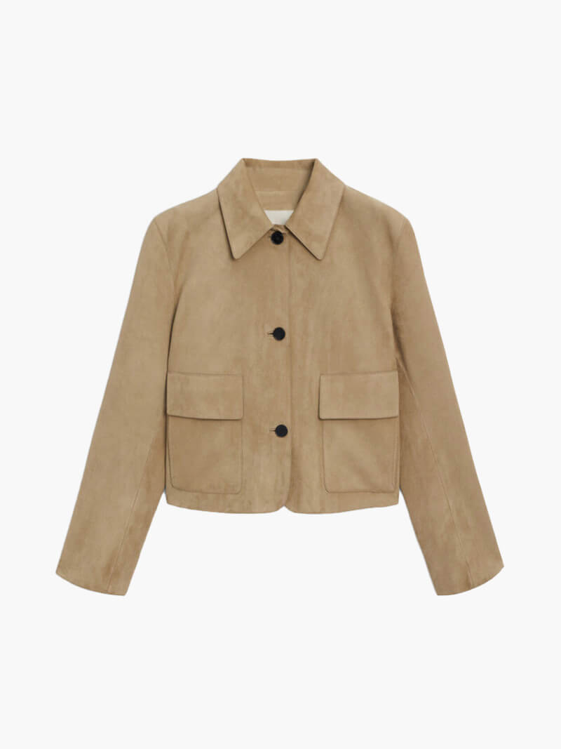 Reveré™  | Faux Suede Jacket
