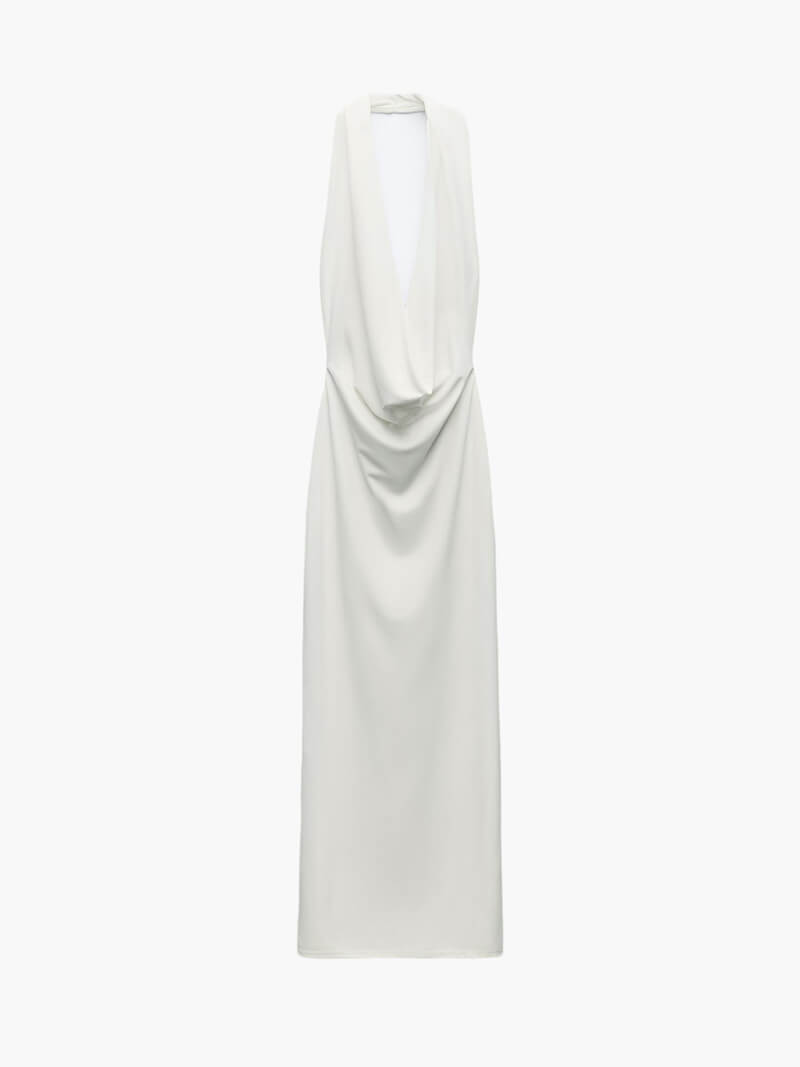 Reveré™ | Deep V-Neck Dress