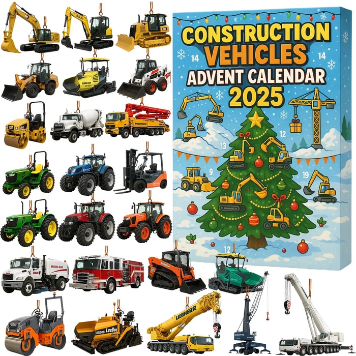 🎄 Construction Machinery Advent Calendar 2025